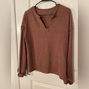 Brown sweater